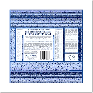 Dr. Bronner's Classic Label Posters and Art